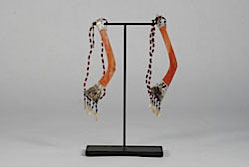 Red Hornbill Earrings